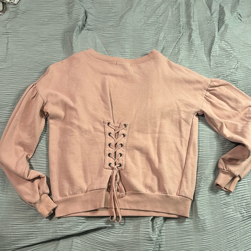 Princess sleeve sweater